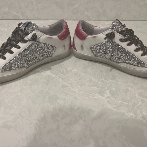 Golden Goose - Super Star - Silver Glitter - Picture 7 of 9